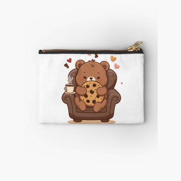 Item preview, Cute Cookie Bear Kawaii Sticker | Cozy Coffee & Cookie Lover Gift designed and sold by Stylestickers55.