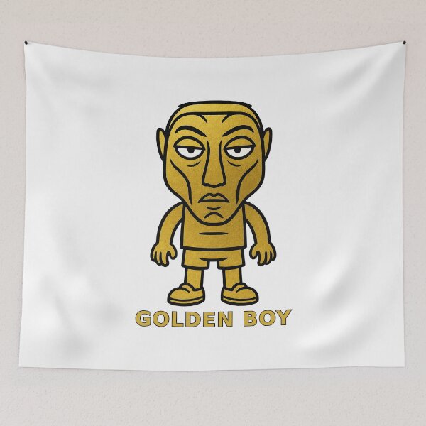 Item preview, Golden Boy – Funny Unimpressed Character designed and sold by trpa04.