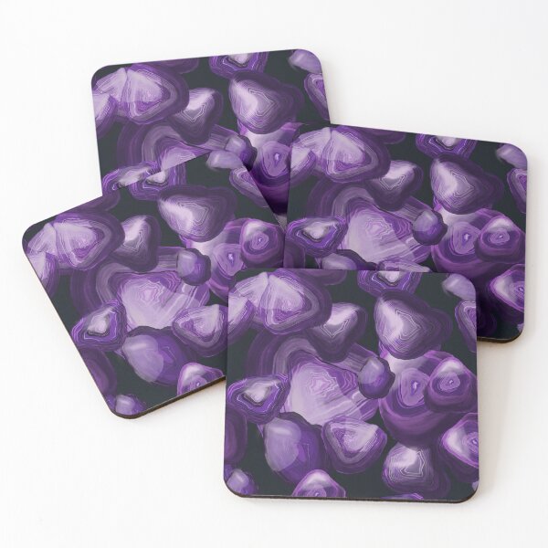 Aperçu de l'œuvre Agates violettes 2 créée et vendue par KimberleeJoy.