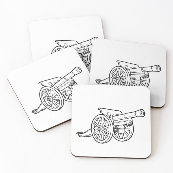 Item preview, Vintage Field Cannon Illustration designed and sold by ArtPer-design.