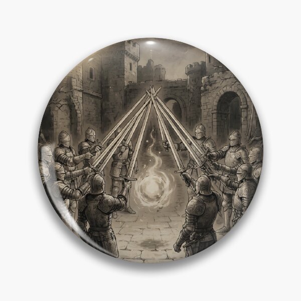 Item preview, The Rite of the Steel Canopy Sumi-e Ink Wash designed and sold by DuckOddity.
