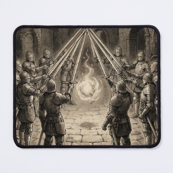Item preview, The Rite of the Steel Canopy Sumi-e Ink Wash designed and sold by DuckOddity.