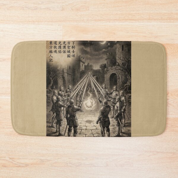 Item preview, The Rite of the Steel Canopy Sumi-e Ink Wash designed and sold by DuckOddity.