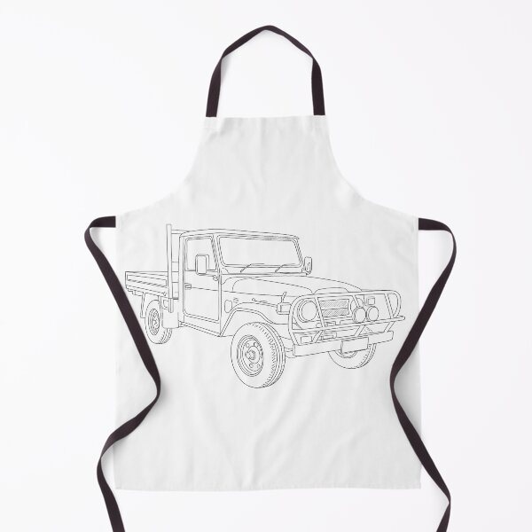 Item preview, Toyota Land Cruiser Pickup Sketch Outline designed and sold by Dimensionality.