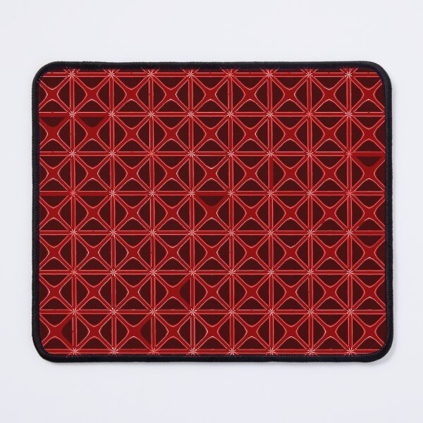 Item preview, Mashrabiya-Style Geometric Pattern Cut Out Red designed and sold by taiche.