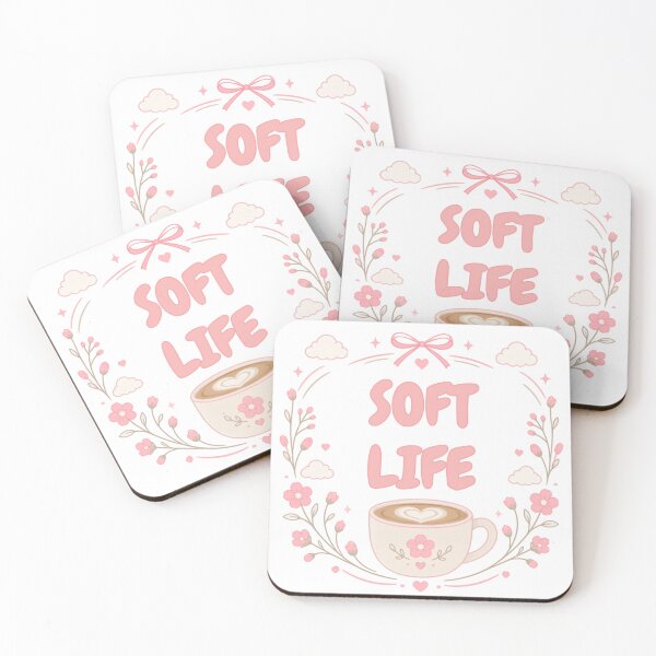 Item preview, Soft Life Cozy Pink Floral Coffee Cup ! designed and sold by Abdelillah10.