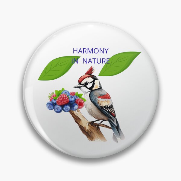 Item preview, Woodpecker in Harmony in Nature designed and sold by DidiDesignShop.
