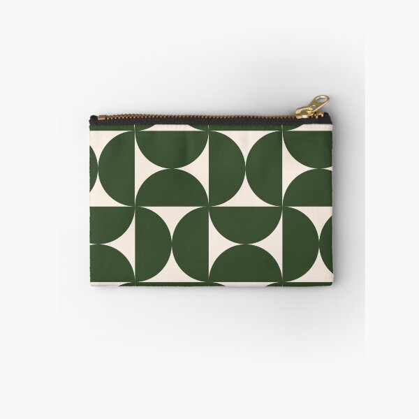 Item preview, Bauhaus Frankfurt Dark Green Geometric Exhibition designed and sold by FaizArtShop.