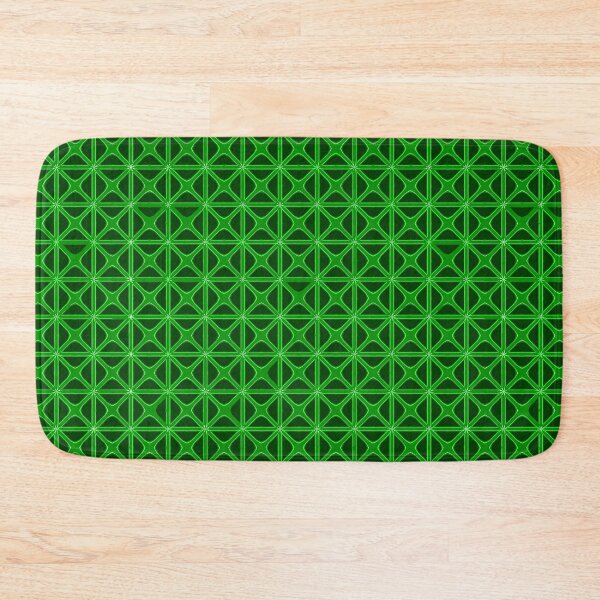 Item preview, Mashrabiya-Style Geometric Pattern Cut Out Green designed and sold by taiche.