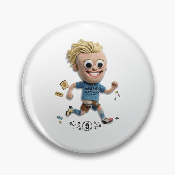 Item preview, Erling Haaland Funny Cartoon Football Star Illustration designed and sold by Nadir071010.