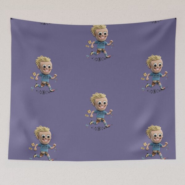 Item preview, Erling Haaland Funny Cartoon Football Star Illustration designed and sold by Nadir071010.