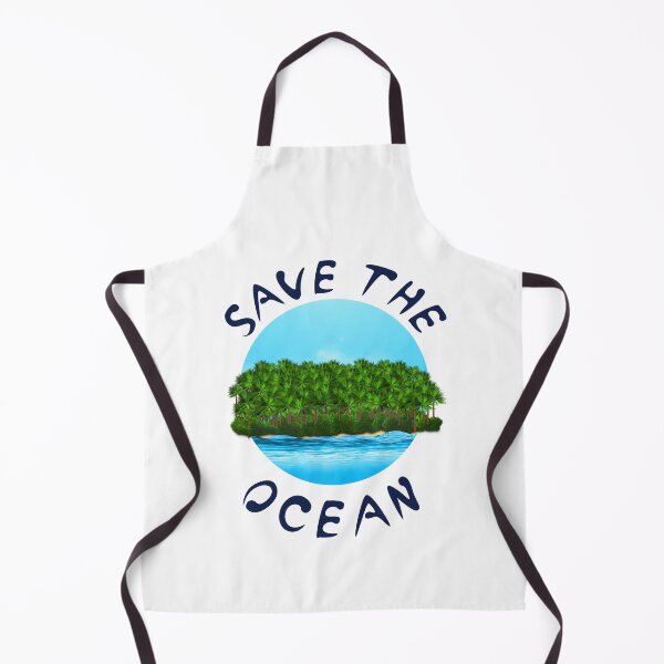 Item preview, Blue Tropical Save The Ocean designed and sold by GraffiTimi.
