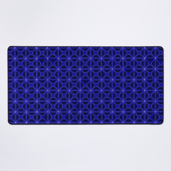 Item preview, Mashrabiya-Style Geometric Pattern Cut Out Dark Blue designed and sold by taiche.