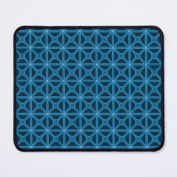 Item preview, Mashrabiya-Style Geometric Pattern Cut Out Blue designed and sold by taiche.