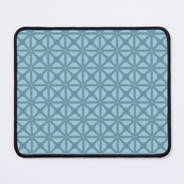 Item preview, Geometrical Arabesque Pattern In Blue Tones designed and sold by taiche.