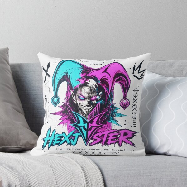 Item preview, Cyberpunk Jester Street Art Design White designed and sold by HexJester-store.