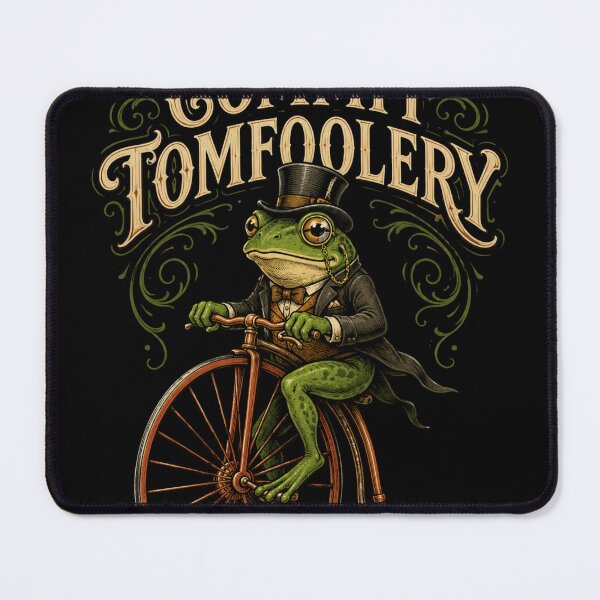 Item preview, Mischievous Frog Gentleman Penny-Farthing Ride designed and sold by Retro Rascals Co..