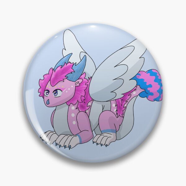 Item preview, Cotton Candy Dragon designed and sold by The Indigo Dragon.