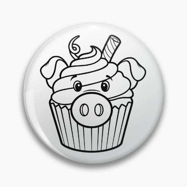 Item preview, Pig Cupcake designed and sold by ArtPer-design.