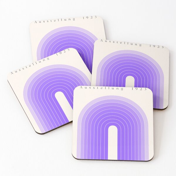 Item preview, Bauhaus Ausstellung Purple Arch Exhibition designed and sold by FaizArtShop.