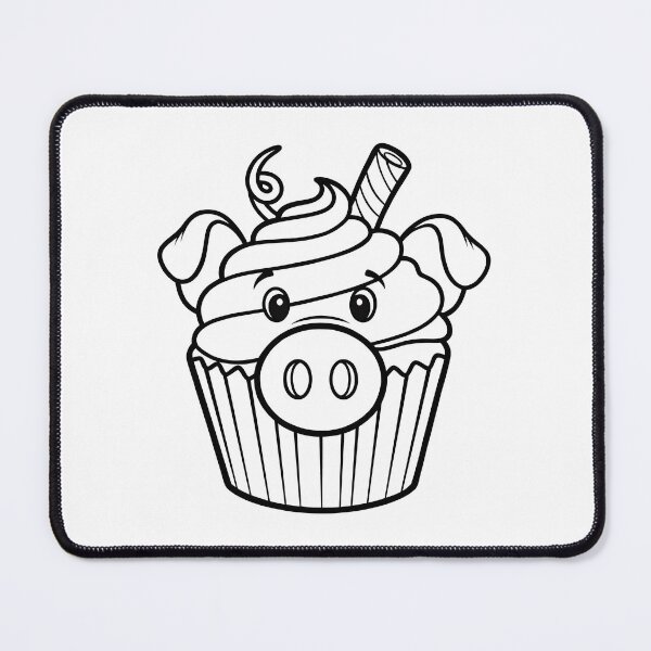 Item preview, Pig Cupcake designed and sold by ArtPer-design.