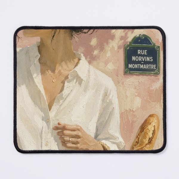 Item preview, Morning on Rue Norvins, Montmartre designed and sold by CARRAANN.