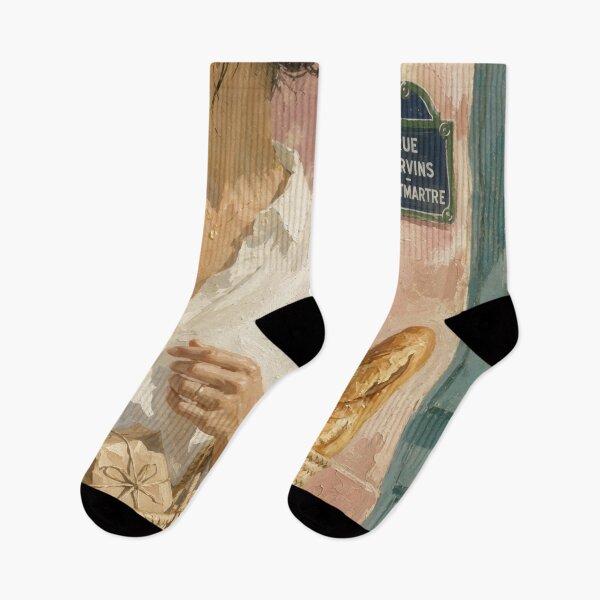 Item preview, Morning on Rue Norvins, Montmartre designed and sold by CARRAANN.