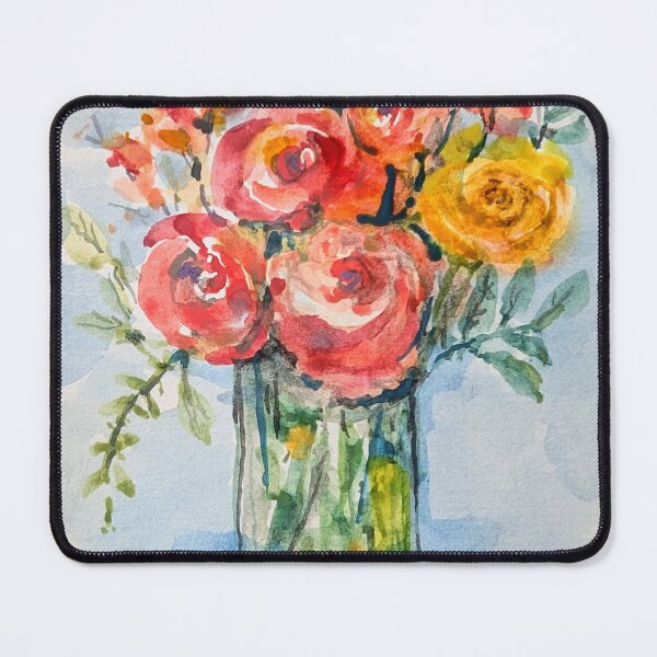 Item preview, Sunlit Garden Bouquet in Watercolor designed and sold by Kara Draws.