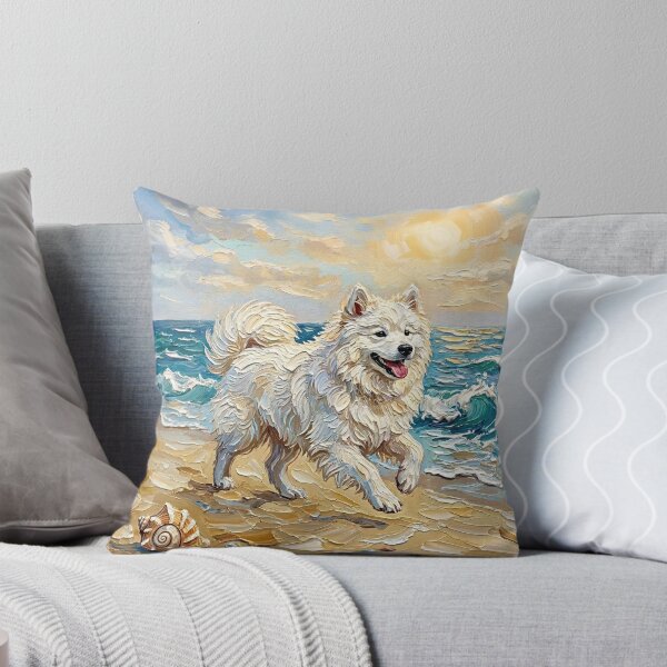 Artikelvorschau, Beach Days - Samoyed entworfen und verkauft von AjaTrier.