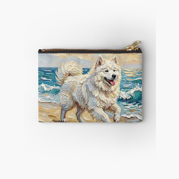 Item preview, Beach Days - Samoyed designed and sold by AjaTrier.