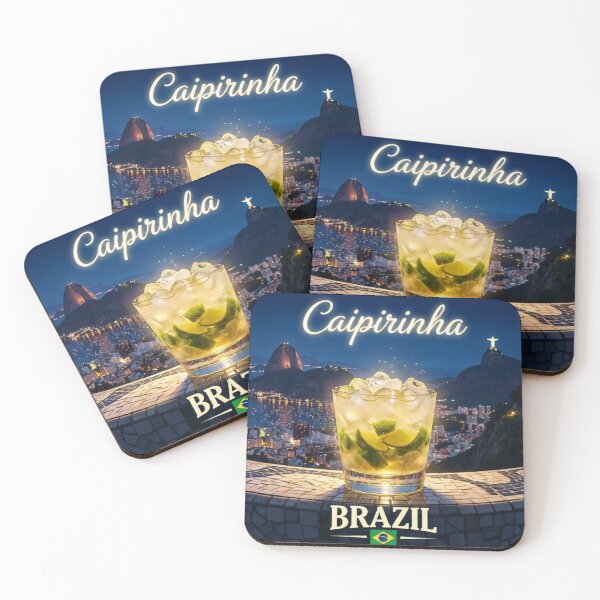 Item preview,   Caipirinha ~ The Glowing, Zesty Drink ~ Brazil  designed and sold by globetrottergfx.