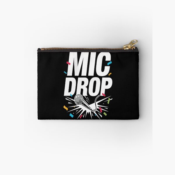 Item preview, Mic Drop – Bold Microphone Rap Hip Hop Design designed and sold by Midnight Veil Designs.