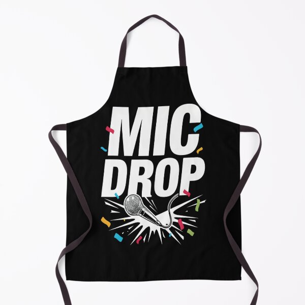 Item preview, Mic Drop – Bold Microphone Rap Hip Hop Design designed and sold by Midnight Veil Designs.