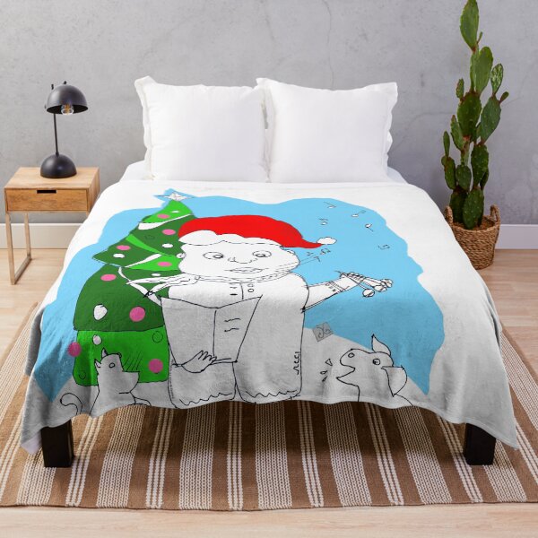 Item preview, Carols Singers - Kid, Cat, Doggy (Original Art by ACCI) designed and sold by VanyssaGraphics.