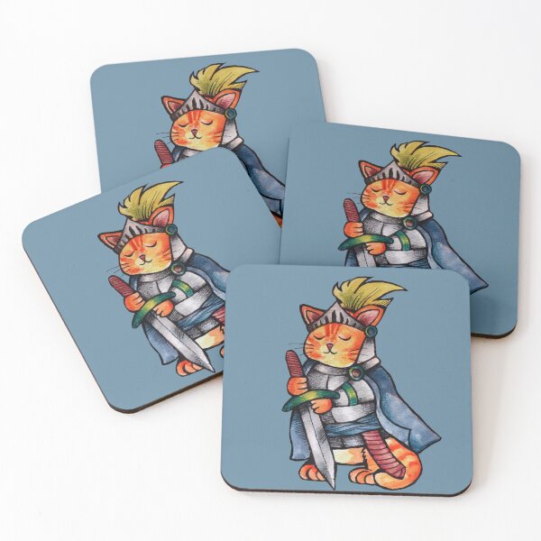 Item preview, Kitty Cat Knight designed and sold by lacychenault.