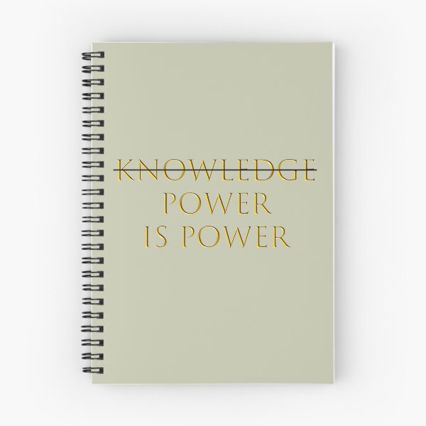 Item preview, Knowledge Is Power - Elegant Gold Typography designed and sold by SandyPlace.