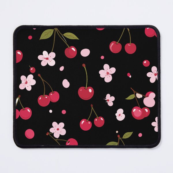 Item preview, Cherry blossom with cherries Pattern designed and sold by Colorsandpixels.