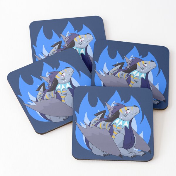 Item preview, Blue Fire Dragon with Flames designed and sold by The Indigo Dragon.
