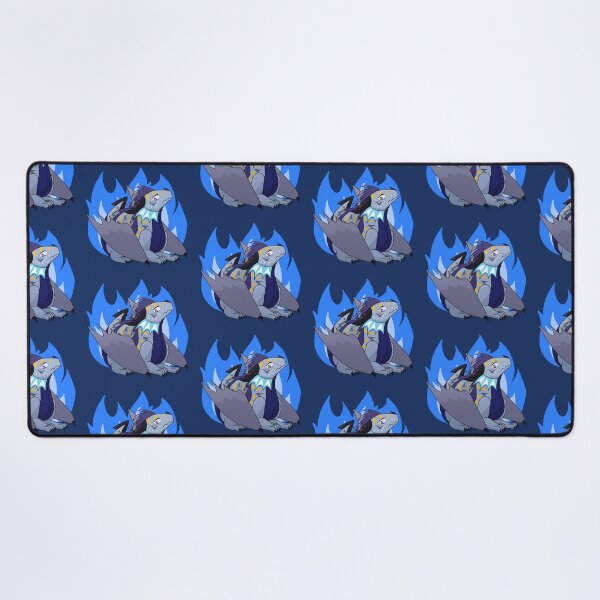 Item preview, Blue Fire Dragon with Flames designed and sold by The Indigo Dragon.