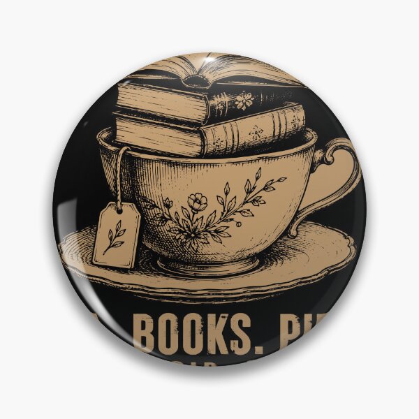 Item preview, Cozy Book Lover & Tea Reader Vintage Design designed and sold by RIZU DESIGN.