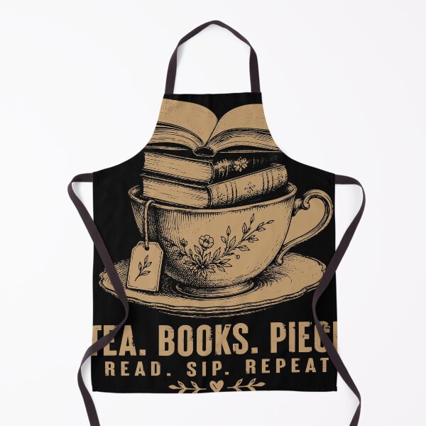 Item preview, Cozy Book Lover & Tea Reader Vintage Design designed and sold by RIZU DESIGN.