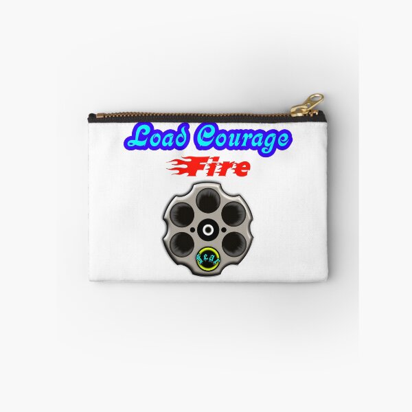 Item preview, Load Courage, Fire Fear. Motivational Typography Design. designed and sold by T2T-ees.