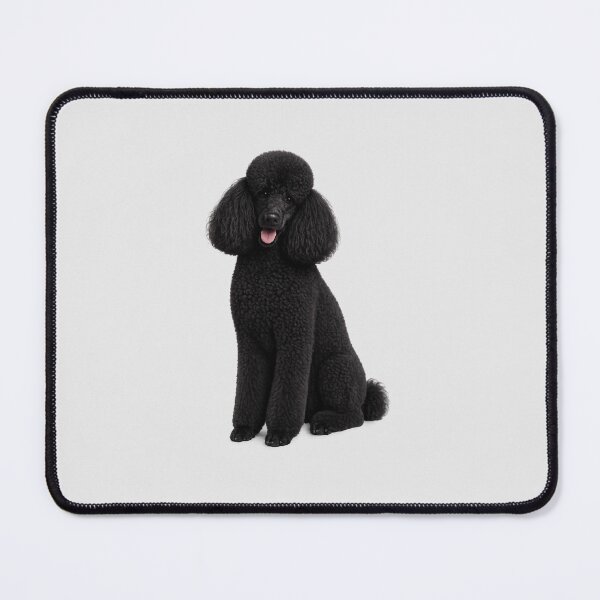 Item preview, Standard Poodle Dog Black designed and sold by BackgroundND.