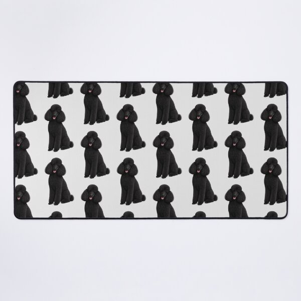 Item preview, Standard Poodle Dog Black designed and sold by BackgroundND.