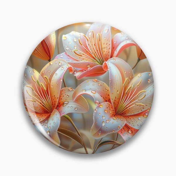 Item preview, Lily Bouquet – Elegant Botanical Floral Garden Art  designed and sold by MargaretWiktor.