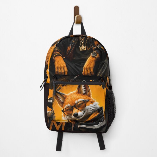 Item preview, Urban Fox King | Premium Street Art Animal Graphic Design designed and sold by SupernovaNote.