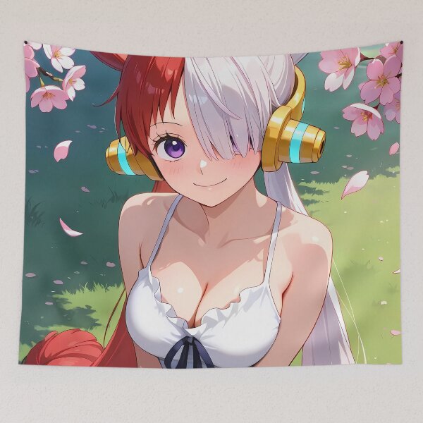 Item preview, Uta One Piece Cherry Blossom Spring Smile designed and sold by BrianRayan.
