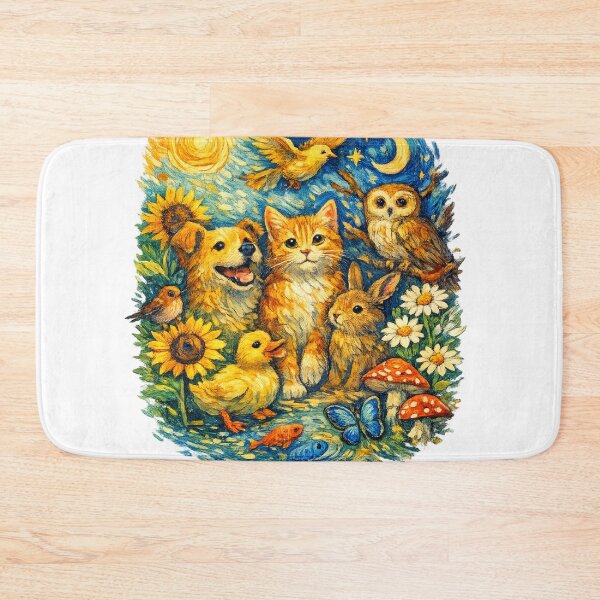 Item preview, Whimsical Woodland Animal Friends T-Shirt designed and sold by Santuário da Bicharada.