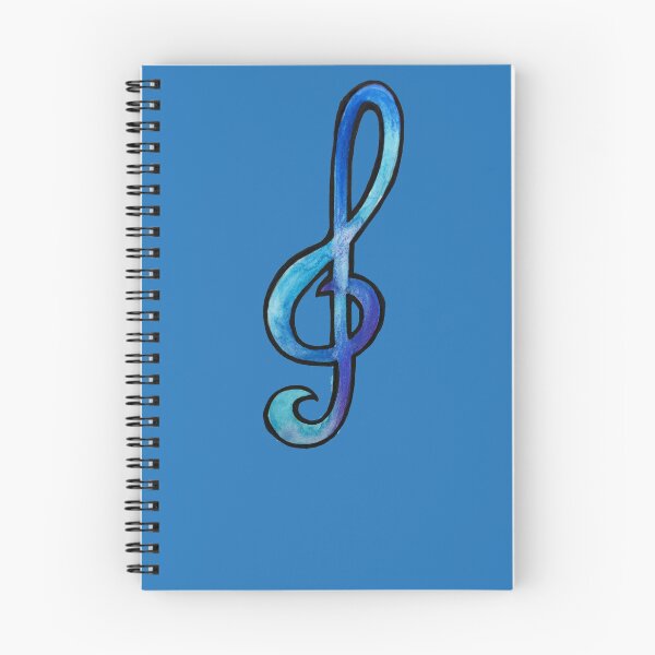 Item preview, Blue Treble Clef designed and sold by lacychenault.