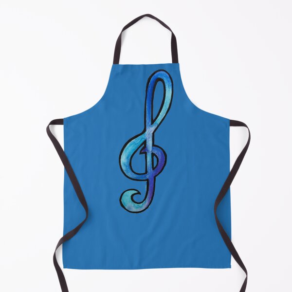 Item preview, Blue Treble Clef designed and sold by lacychenault.
